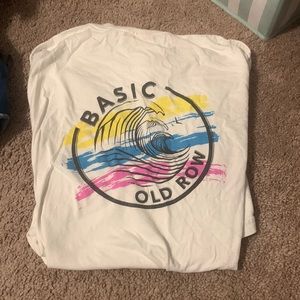 Old row white claw, comfort colors t-shirt